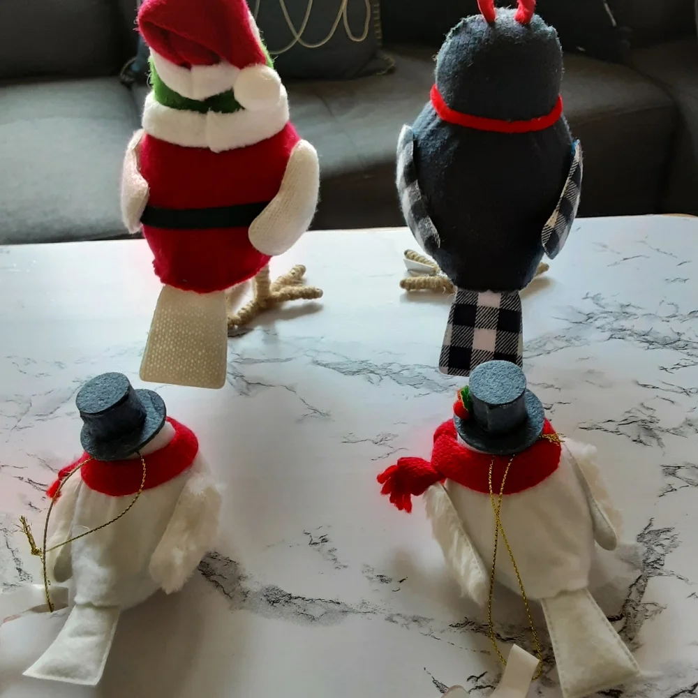 2019 Wondershop Birds 2021 Snowbird Ornaments